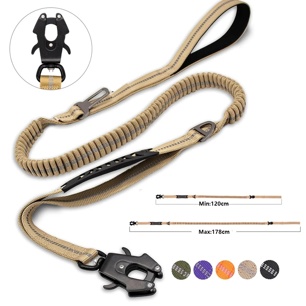 TactiLeash – Shock-Absorbing Tactical Dog Lead