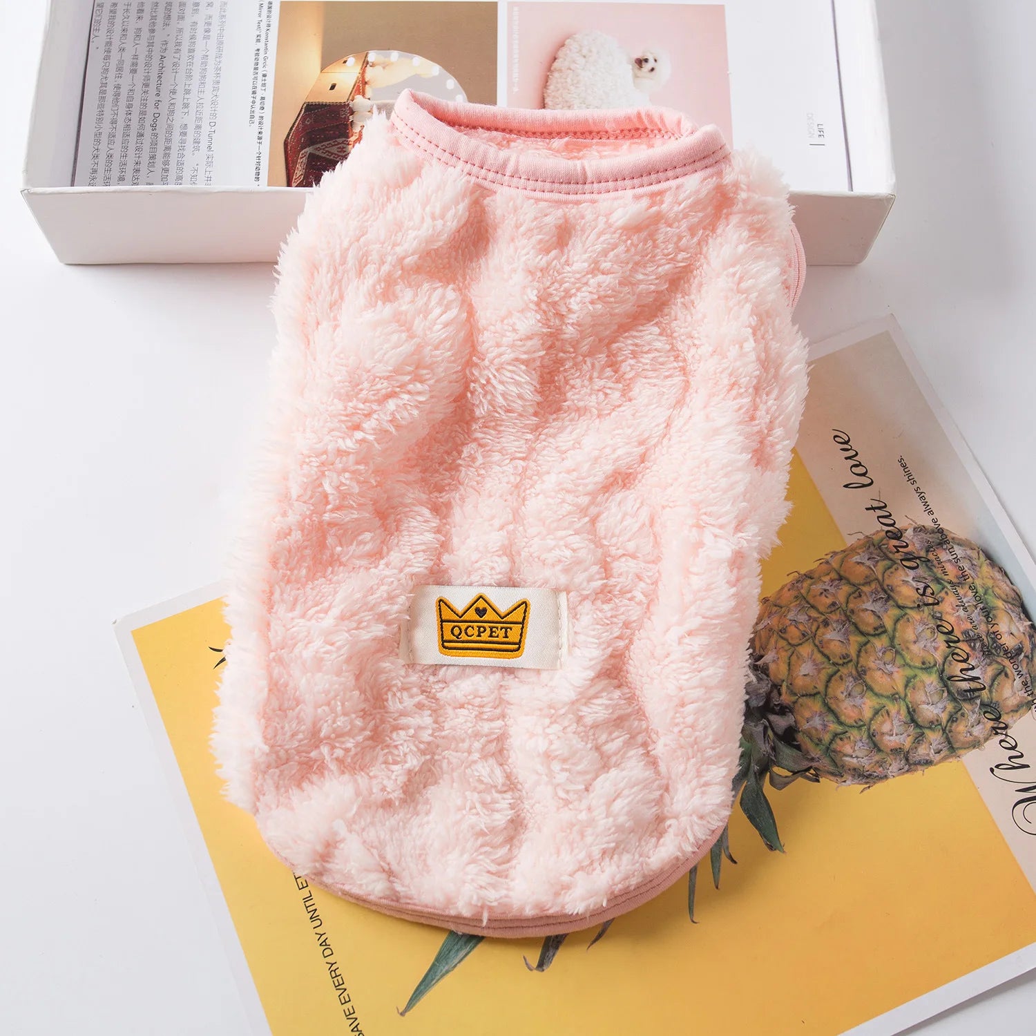 The Cozy Crown Fleece Pet Jumper