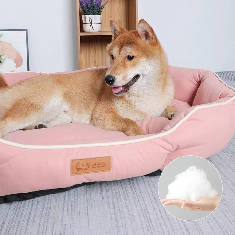 SnuggleHaven Pet Bed