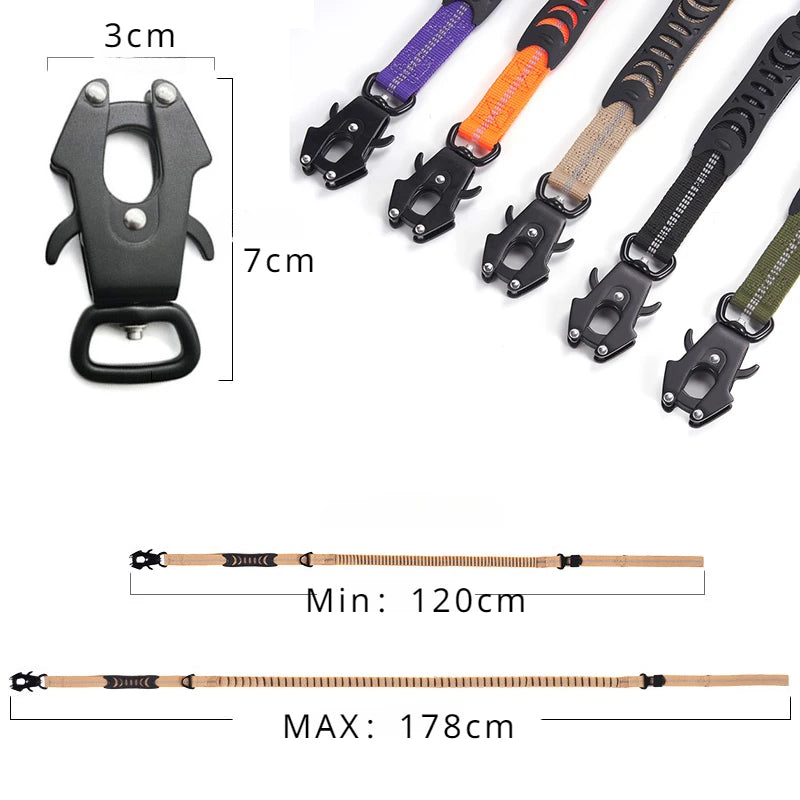 TactiLeash – Shock-Absorbing Tactical Dog Lead