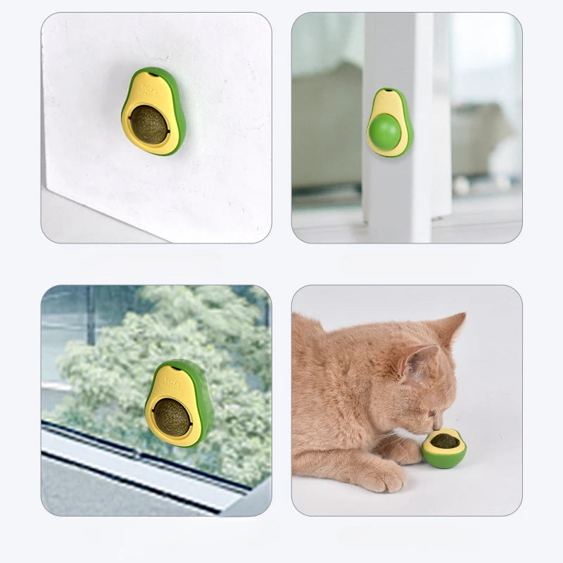 Purrcado – Catnip Avocado Lick Toy
