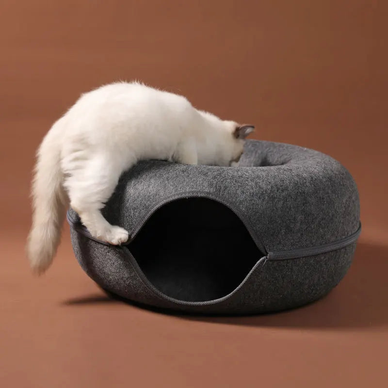 PurrShell Cat Cave Bed