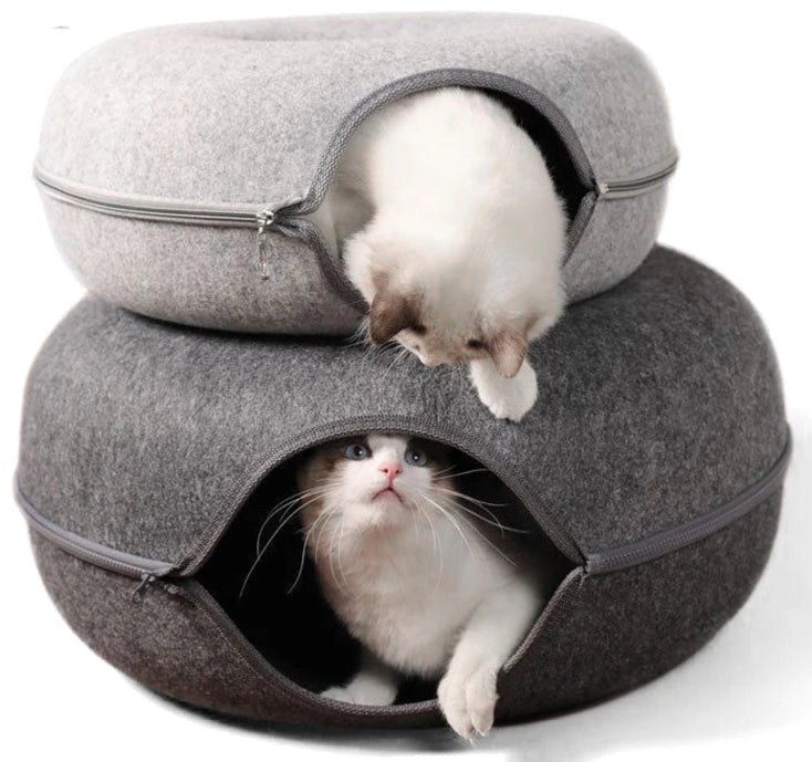 PurrShell Cat Cave Bed