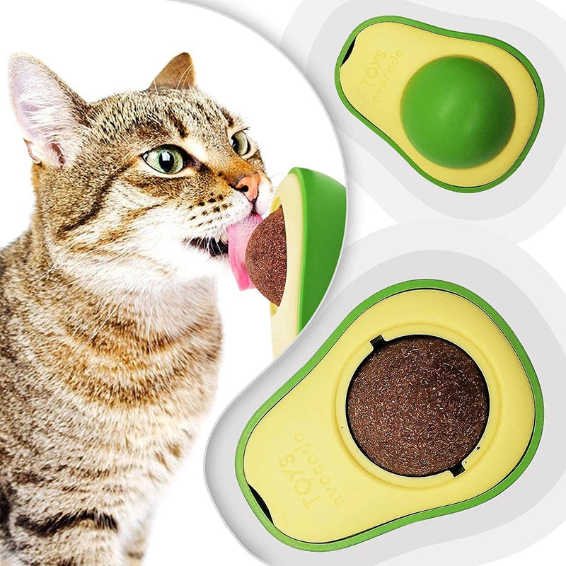 Purrcado – Catnip Avocado Lick Toy