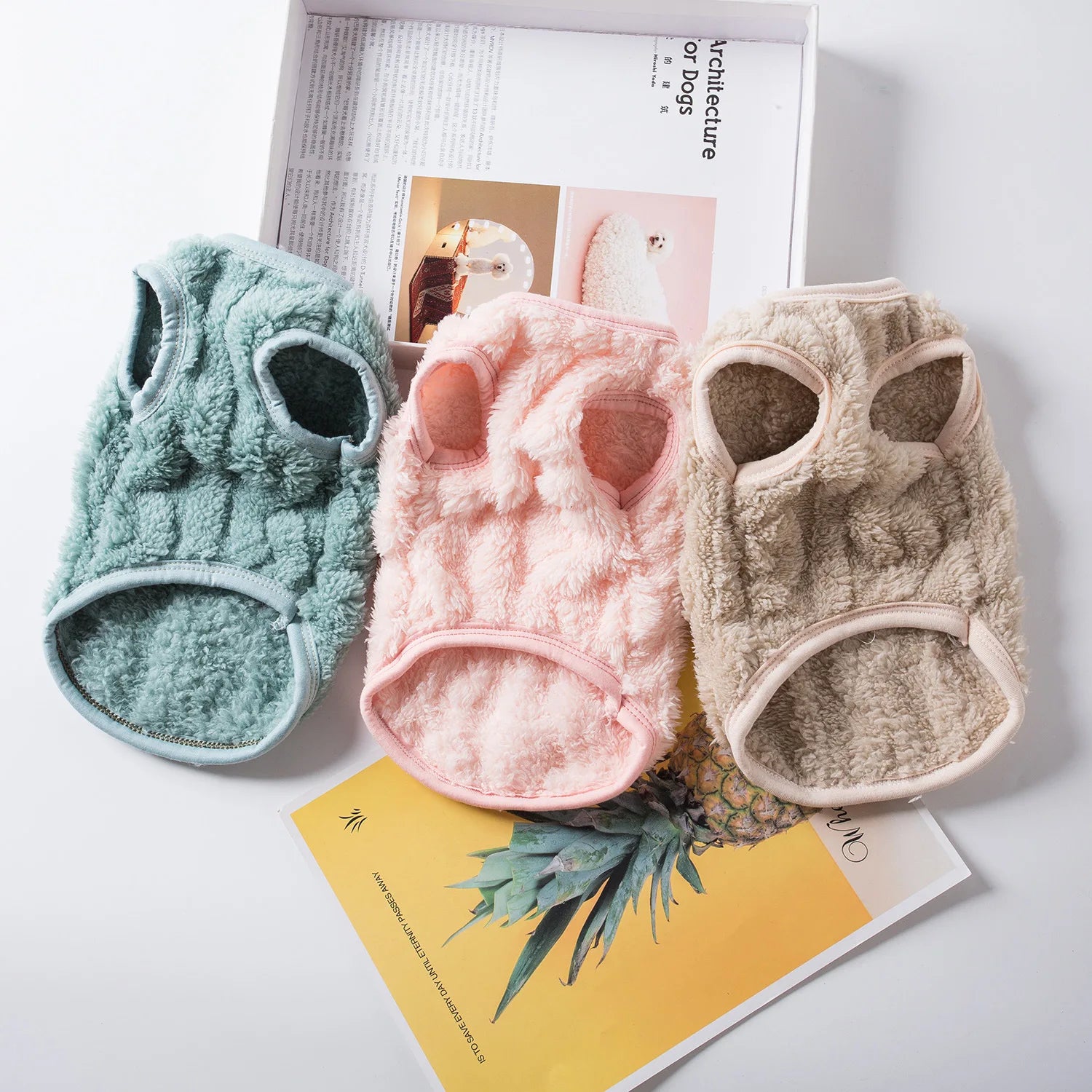 The Cozy Crown Fleece Pet Jumper