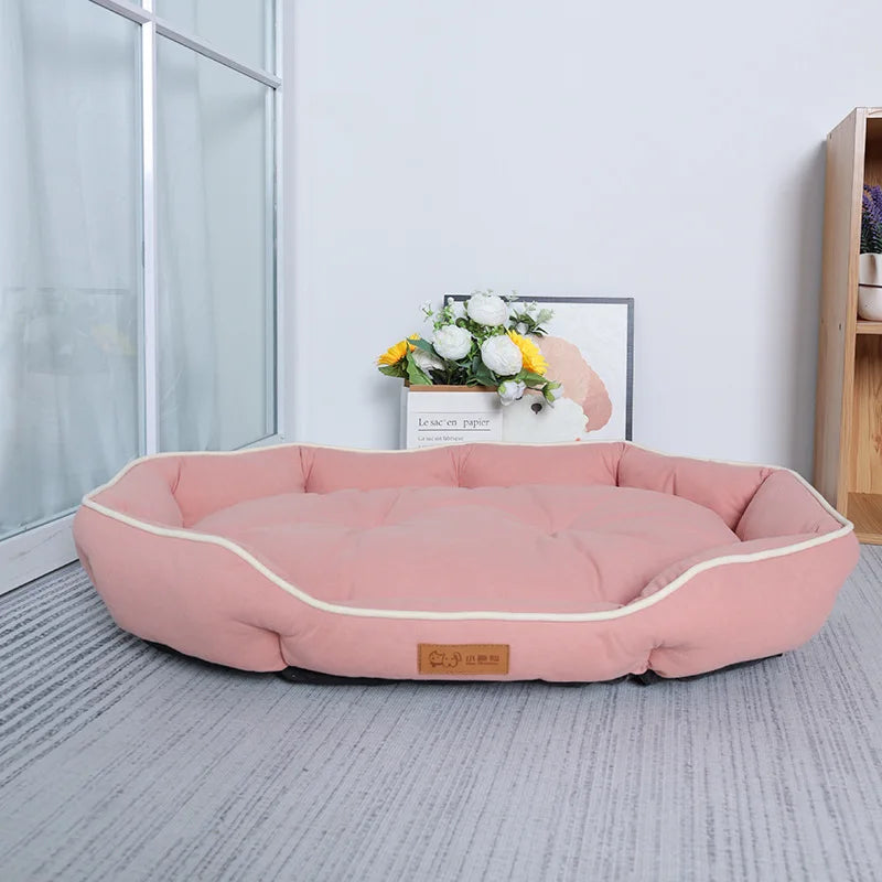 SnuggleHaven Pet Bed